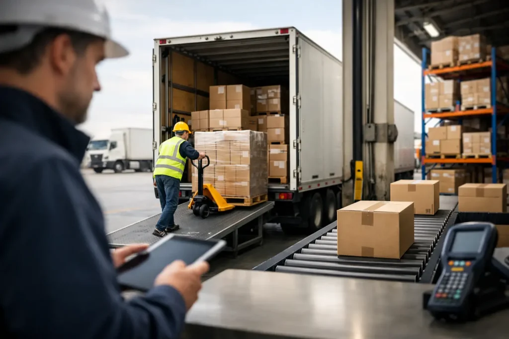 Distribución B2B de mercancías bajo control