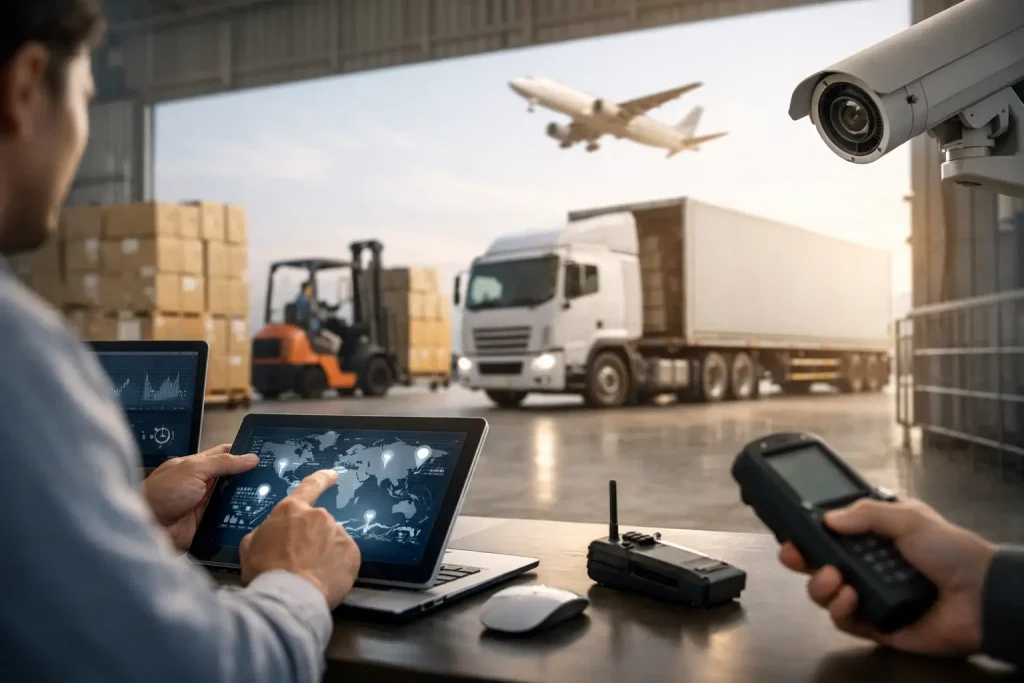 Soluciones integrales en logística con control