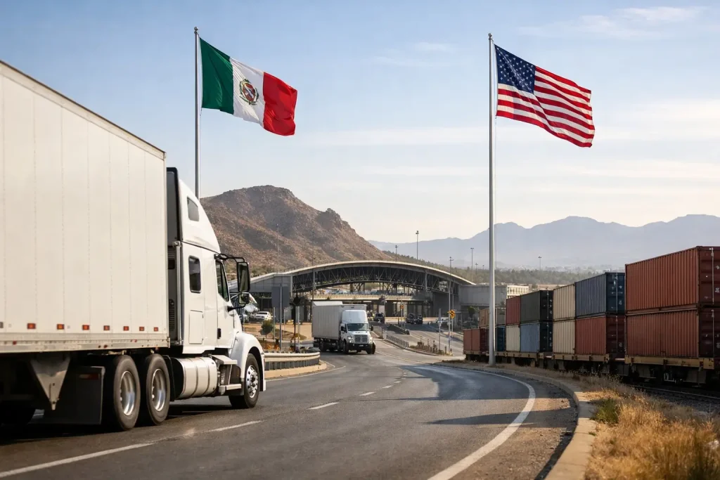 Transporte México-Estados Unidos para empresas Transporte México-Estados Unidos para empresas