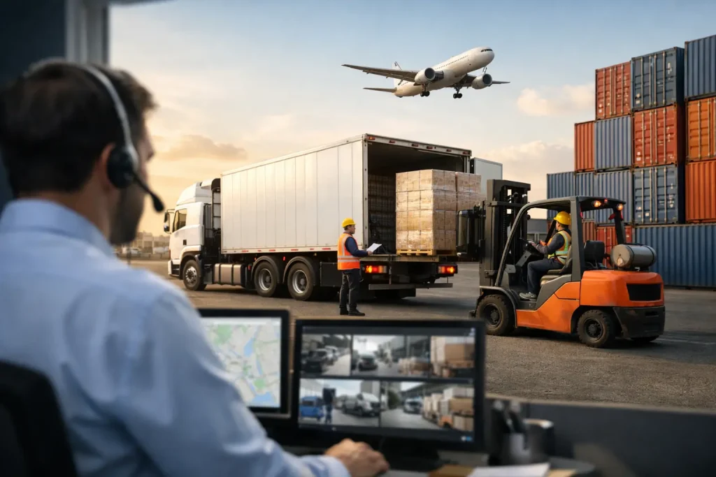 Transporte nacional con control de principio a fin
