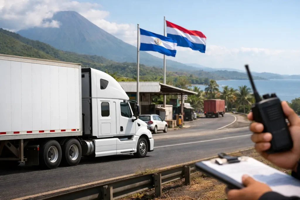 Transporte terrestre a Centroamérica con control Transporte terrestre a Centroamérica con control
