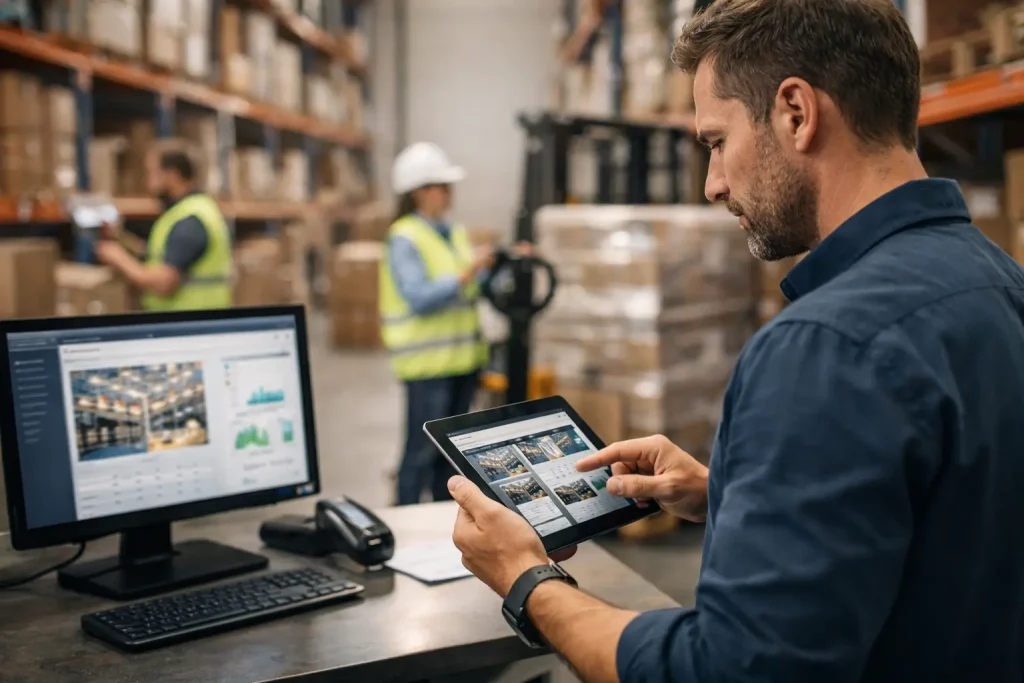 WMS para inventarios con control operativo