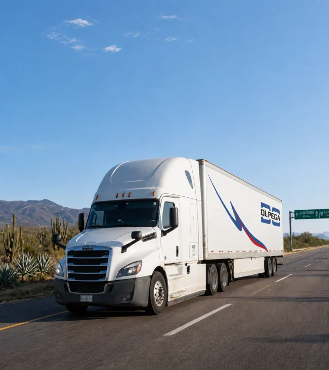 camion en carretera mty